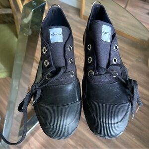 Black Novesta Men's Sneakers Rubber Low Top Size EUR 42 US size 9 Excellent